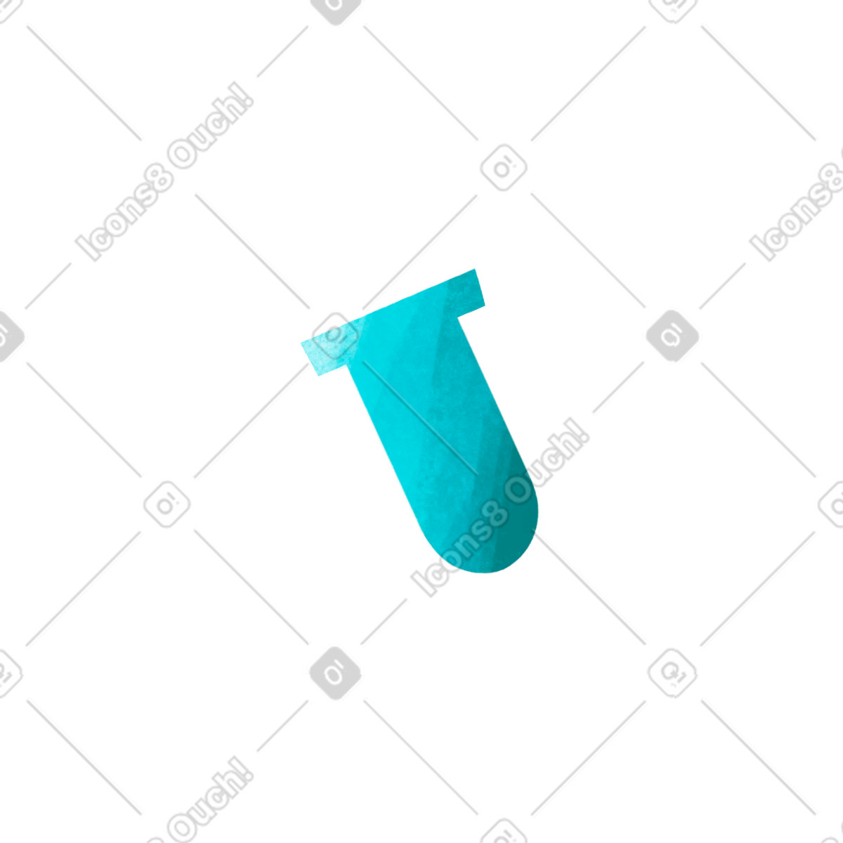 Ilustração de Test tube em no estilo Bonbon para baixar em PNG, SVG