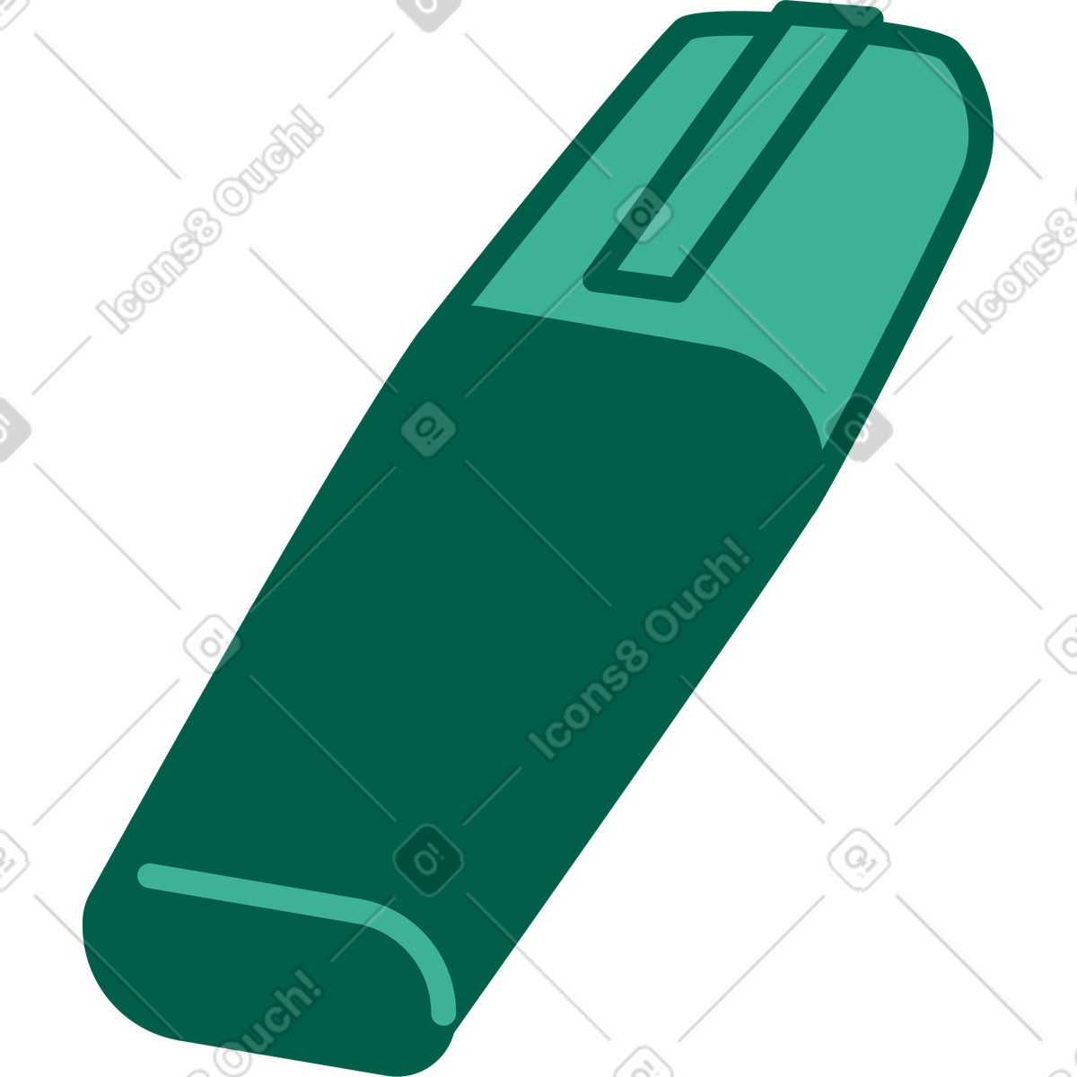 Ilustración Resaltador en estilo Storyline a descargar en PNG y SVG