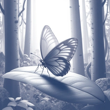 Papillon couleur