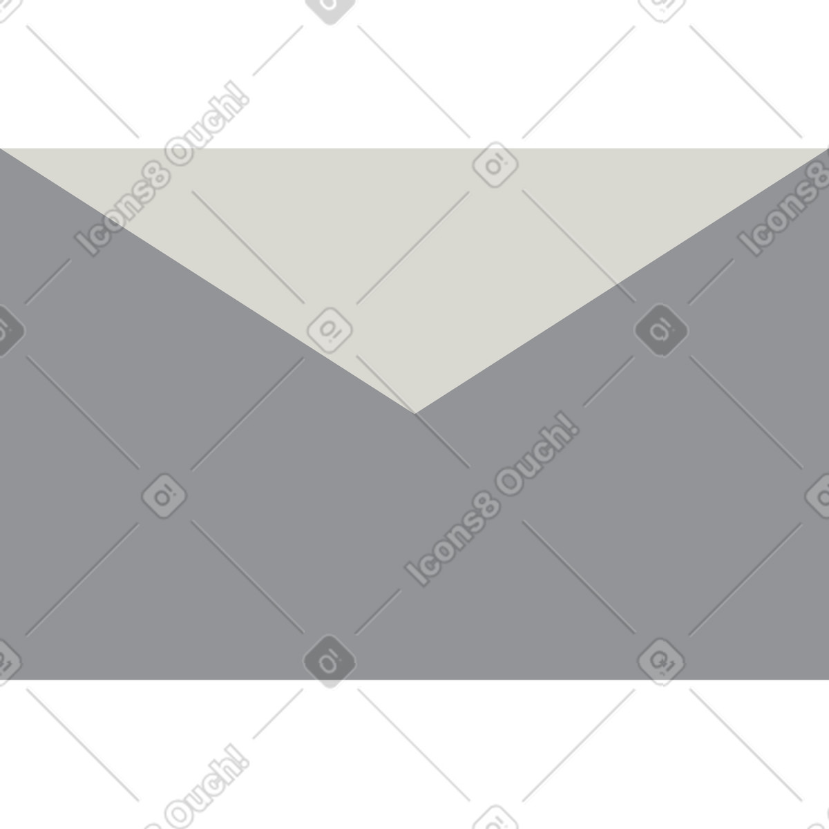 Brief-Illustration im Burgundy-Stil als Download in PNG, SVG