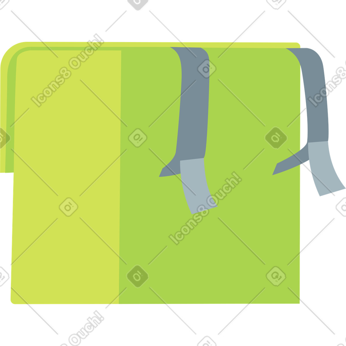 Ilustración Mochila de entrega en estilo Catchy a descargar en PNG y SVG