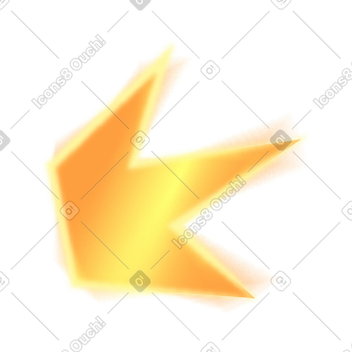 Flash illustration in PNG, SVG