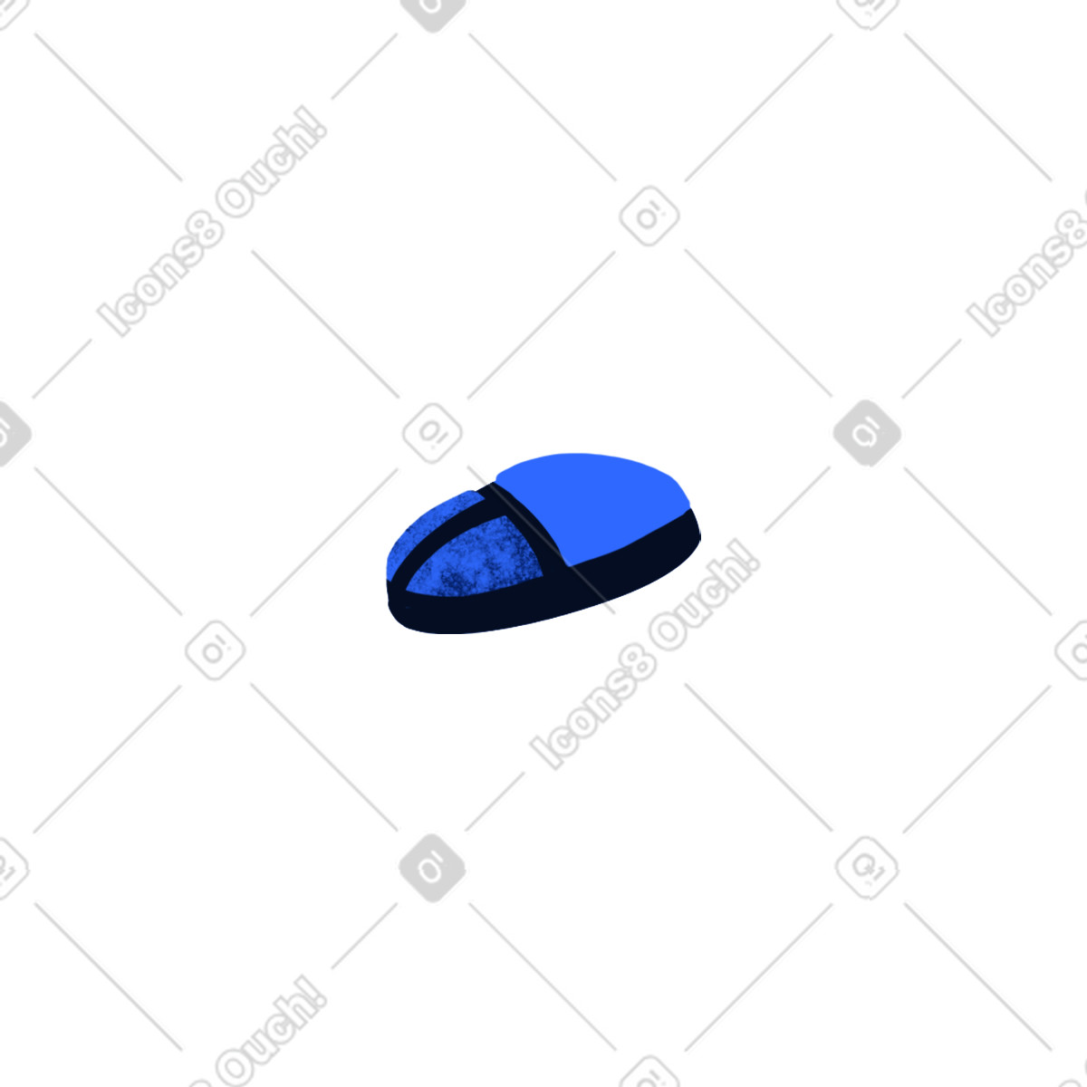 Mouse-Illustration im Flare-Stil als Download in PNG, SVG