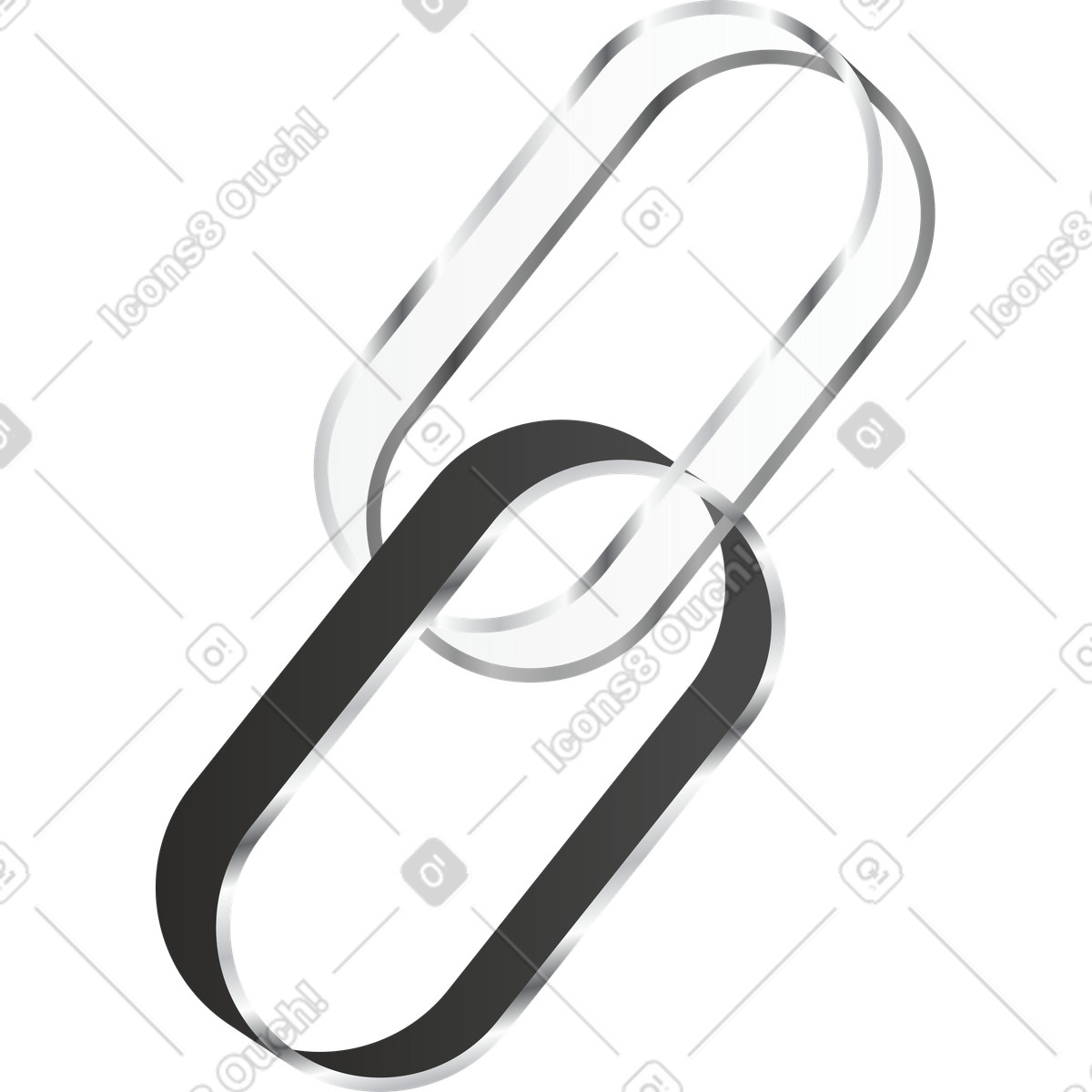 Illustration Link dans le style Token à télécharger aux formats PNG, SVG