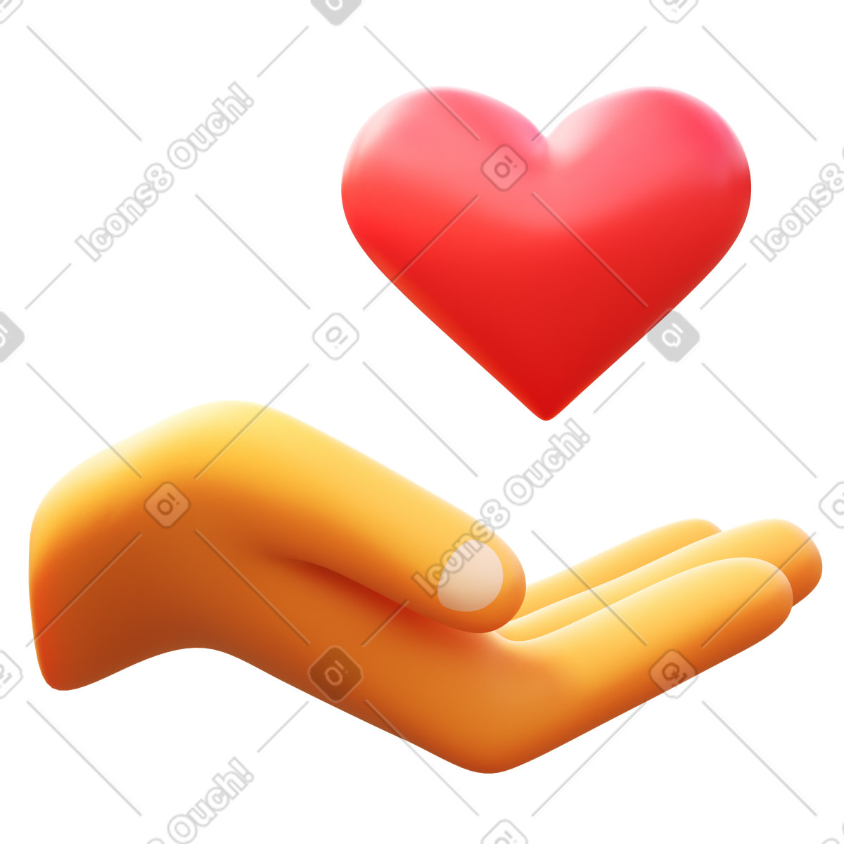 Fiducia illustrazione in stile 3D Fluency scarica in PNG, SVG