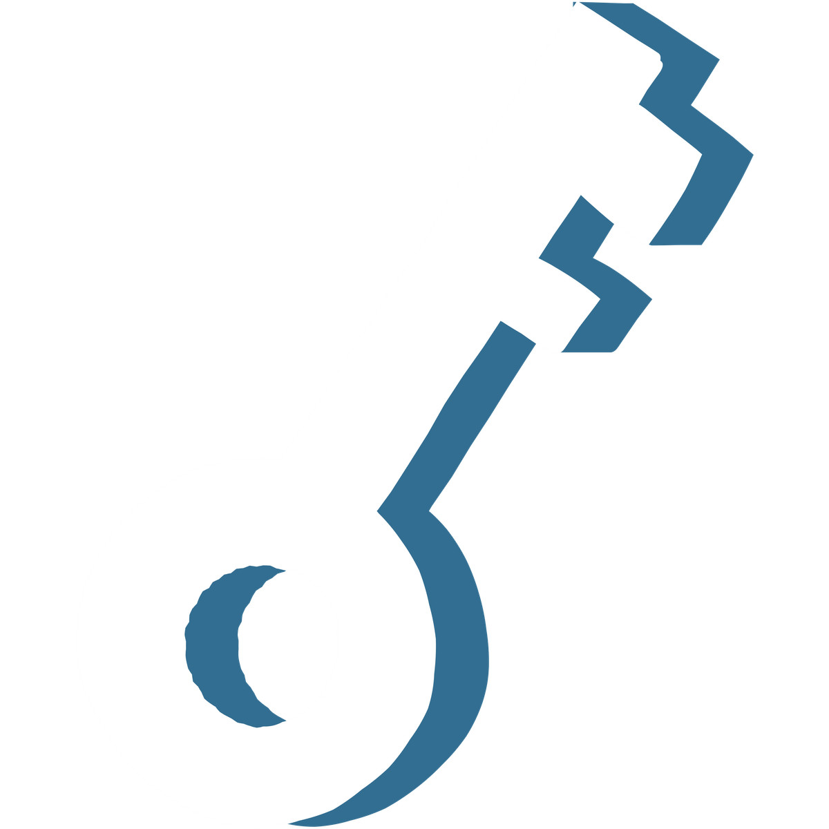 Key illustration in Cherry style download in PNG, SVG
