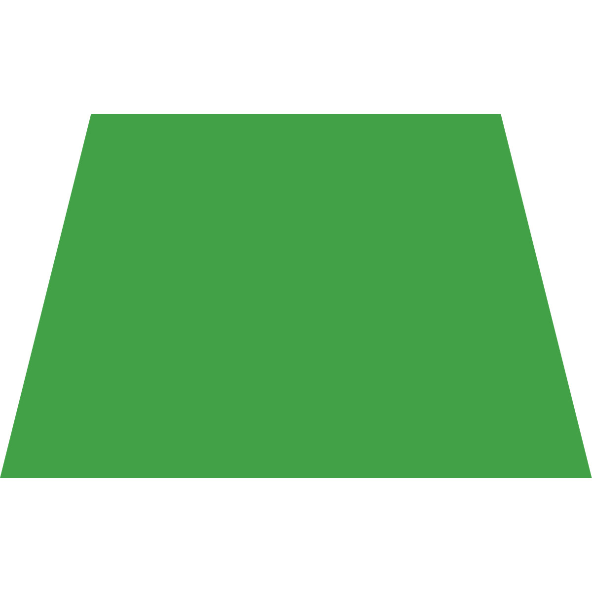 Illustration Trapeze green dans le style Fogg à télécharger aux formats PNG, SVG