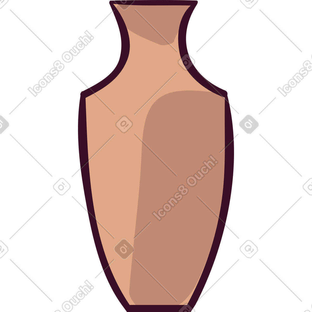 下载 Eastwood 风格的 花瓶 插画，支持 PNG、SVG 格式