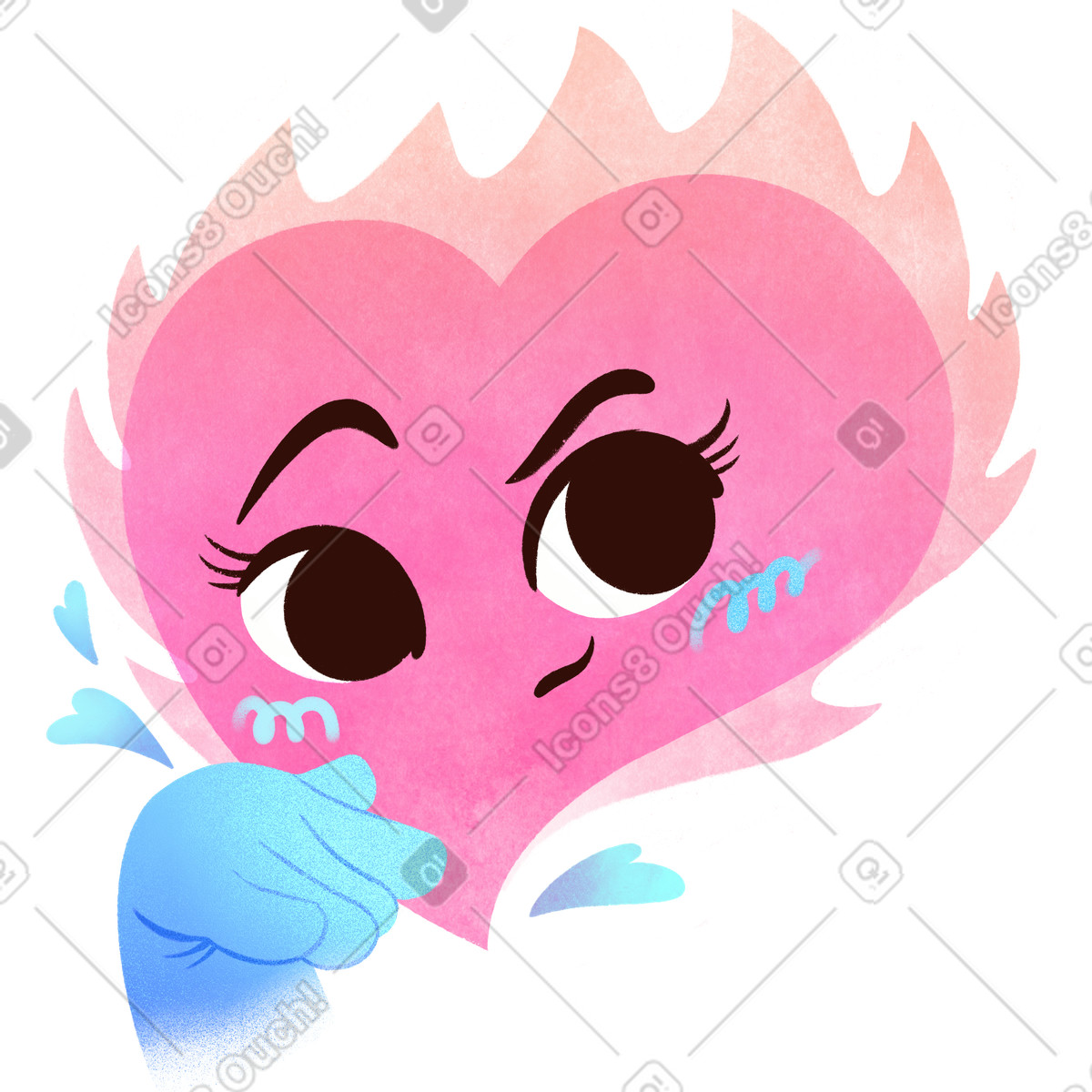 Ilustração de Passion flirt em PNG e SVG