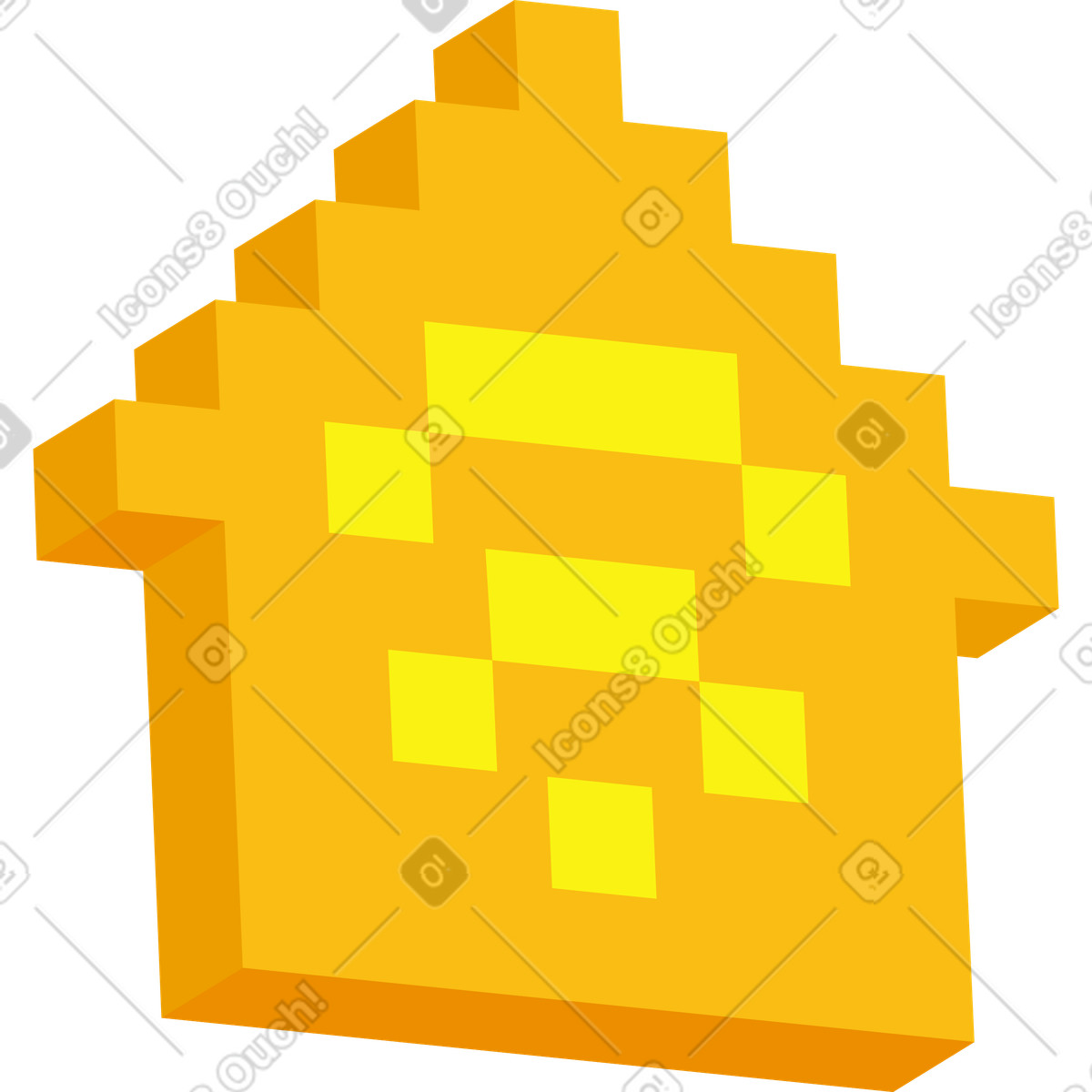 Illustration Icone wifi dans le style 8bit à télécharger aux formats PNG, SVG