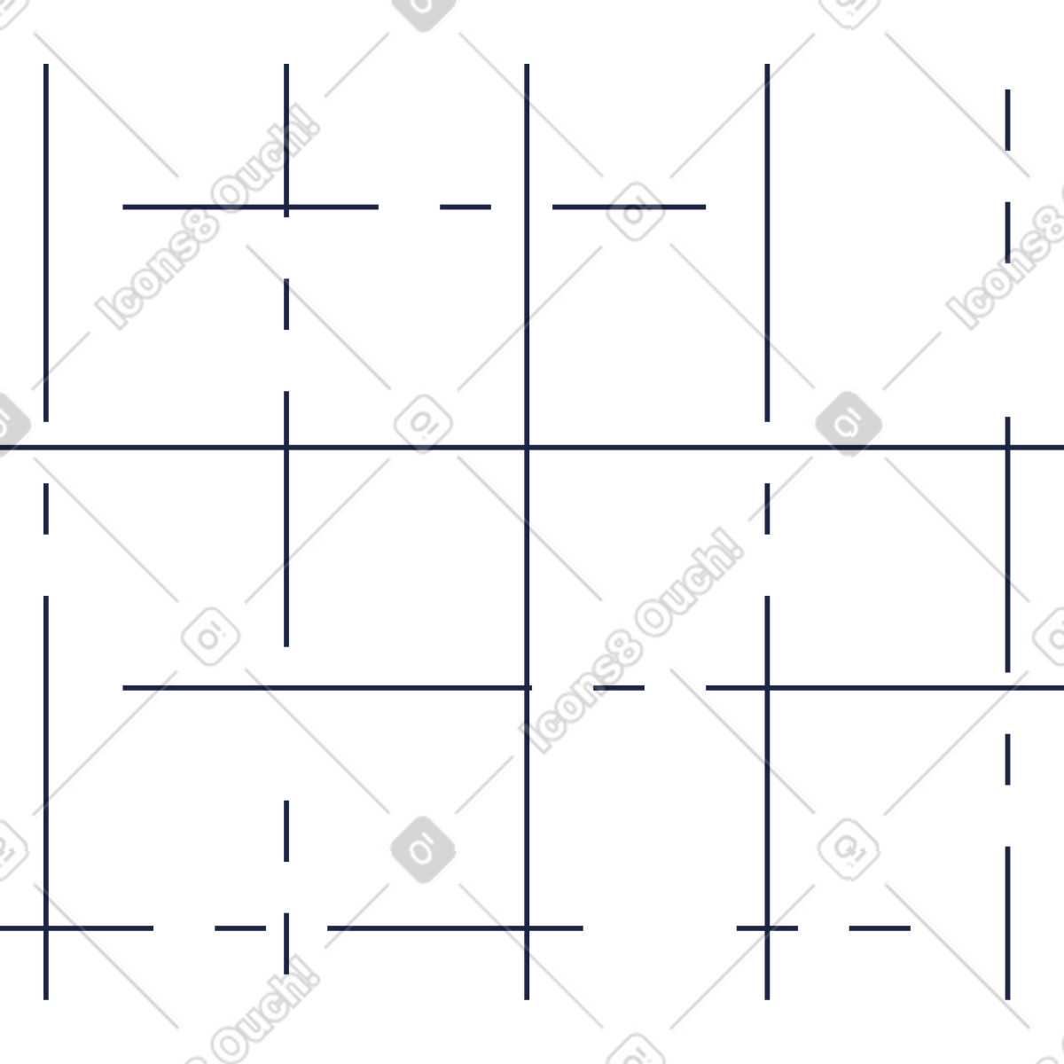 Moving coordinate grid animated illustration in Urban Line style download in GIF, Lottie (JSON), AE