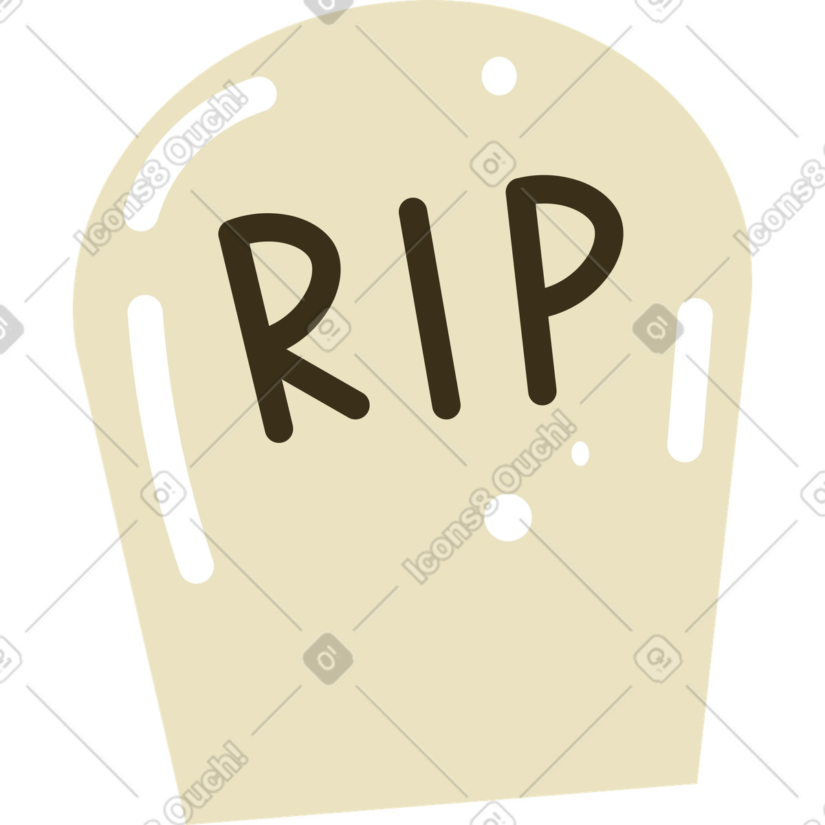 Illustration La tombe dans le style Arabica à télécharger aux formats PNG, SVG