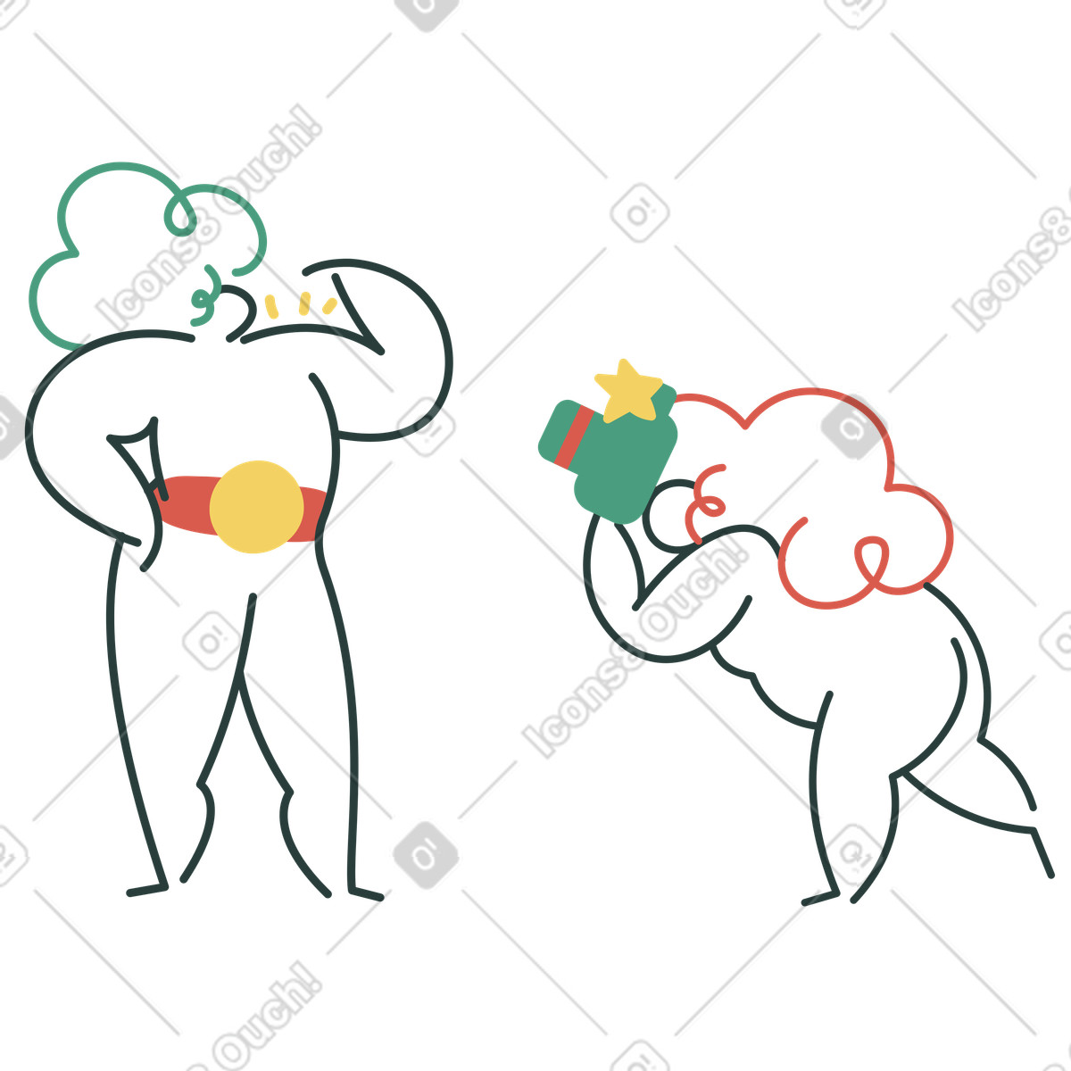 Fotografare un atleta illustrazione in stile Macaroni scarica in PNG, SVG