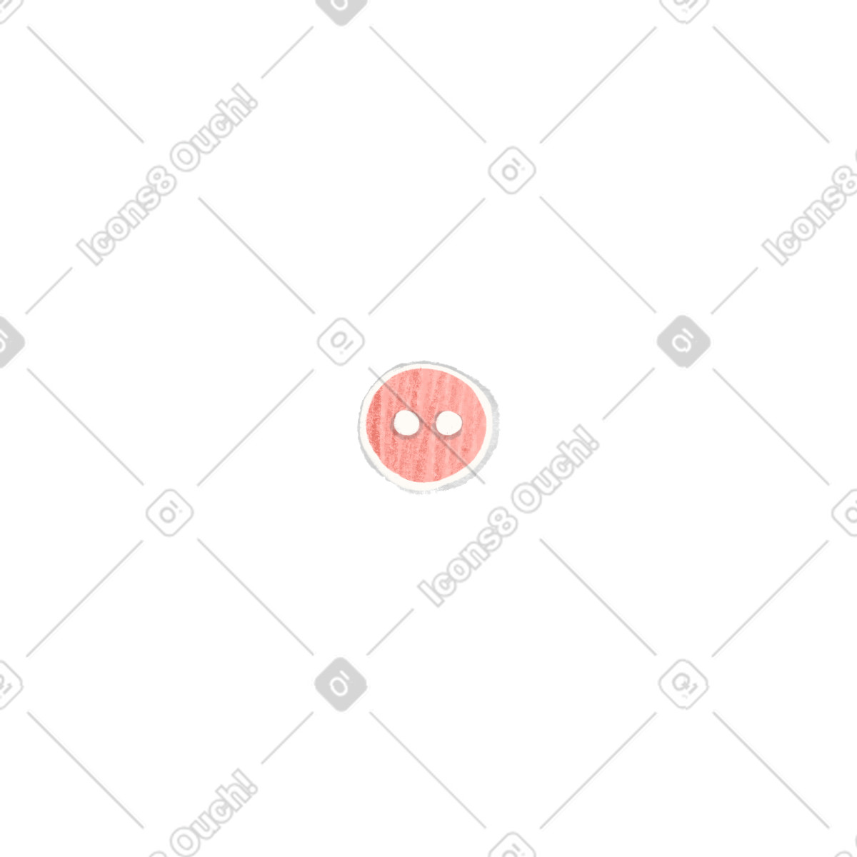 Crafty スタイルの Small pink button のイラストをPNG、SVG形式でダウンロード