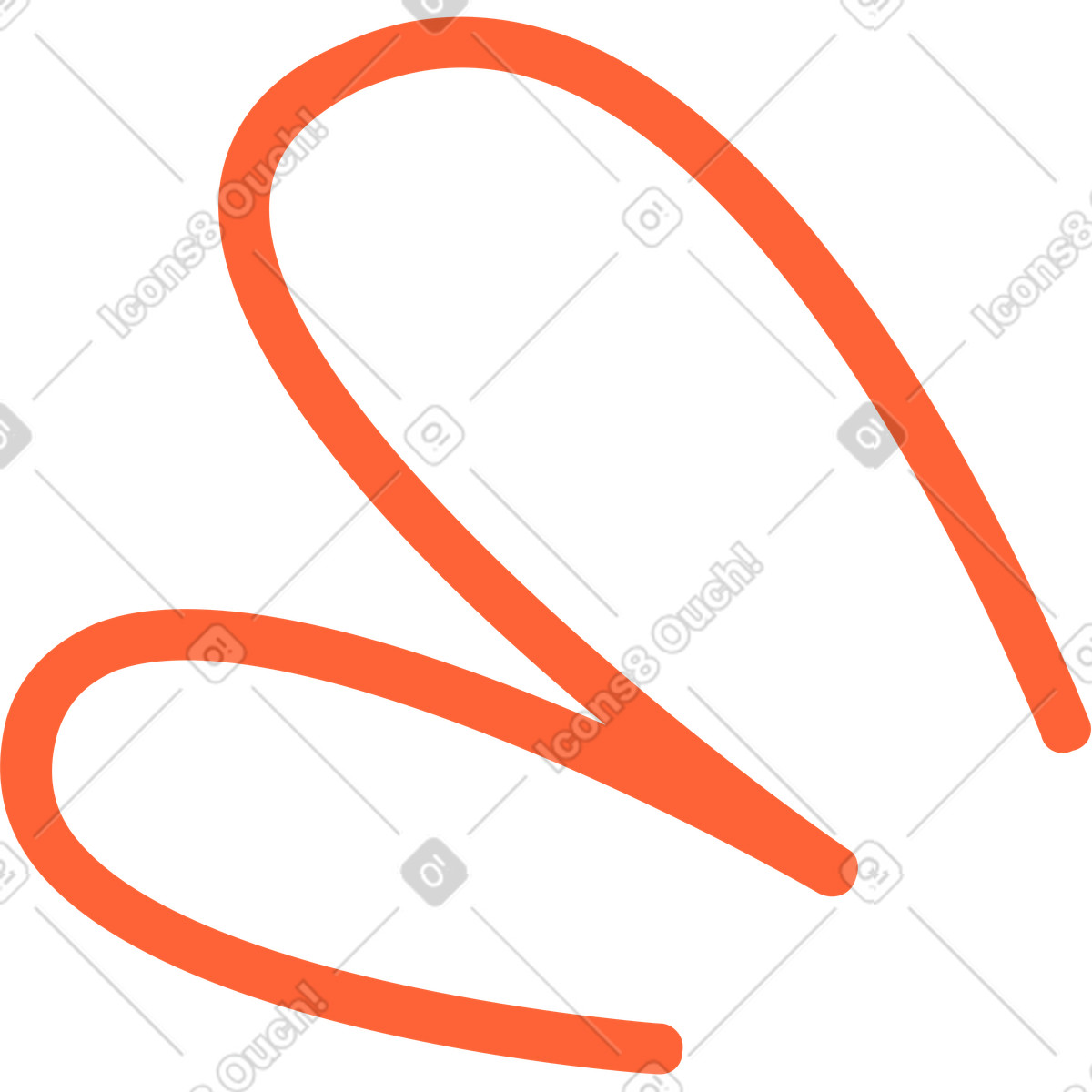 Crayon スタイルの ブッシュ のイラストをPNG、SVG形式でダウンロード