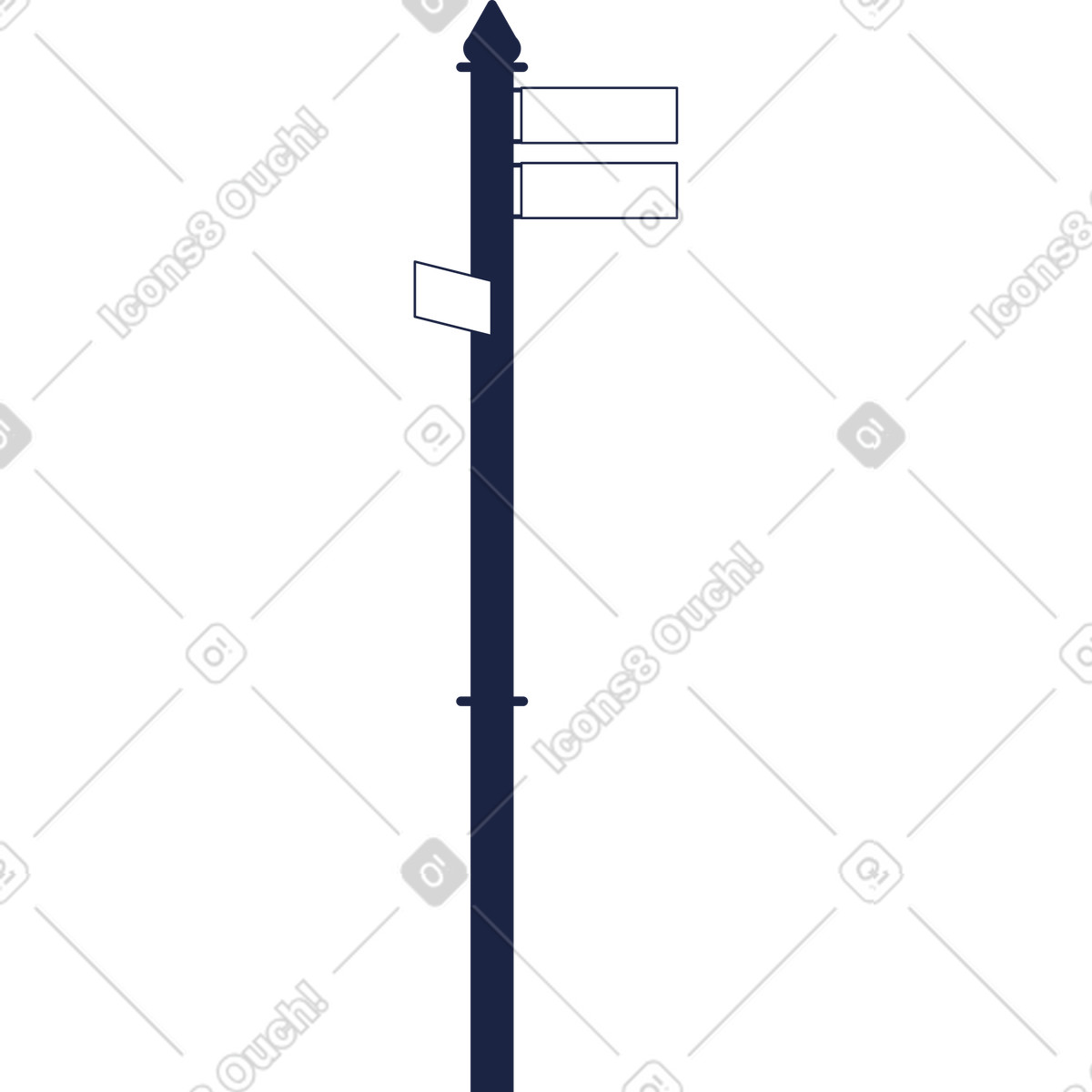 Sign illustration in Urban Line style download in PNG, SVG