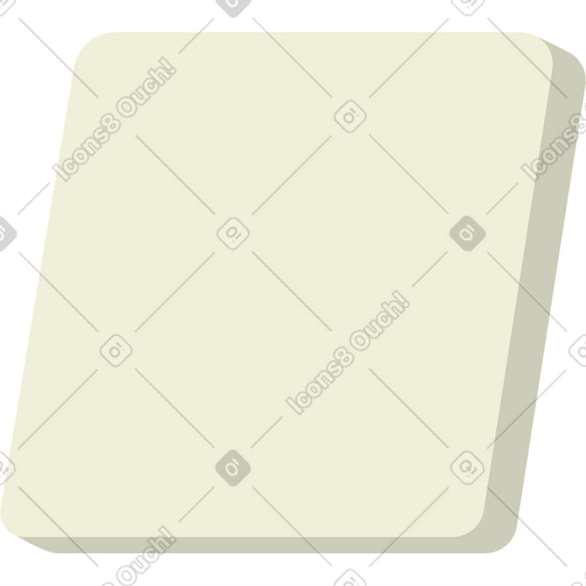 Ilustración Caja rectangular en estilo Cubes a descargar en PNG y SVG