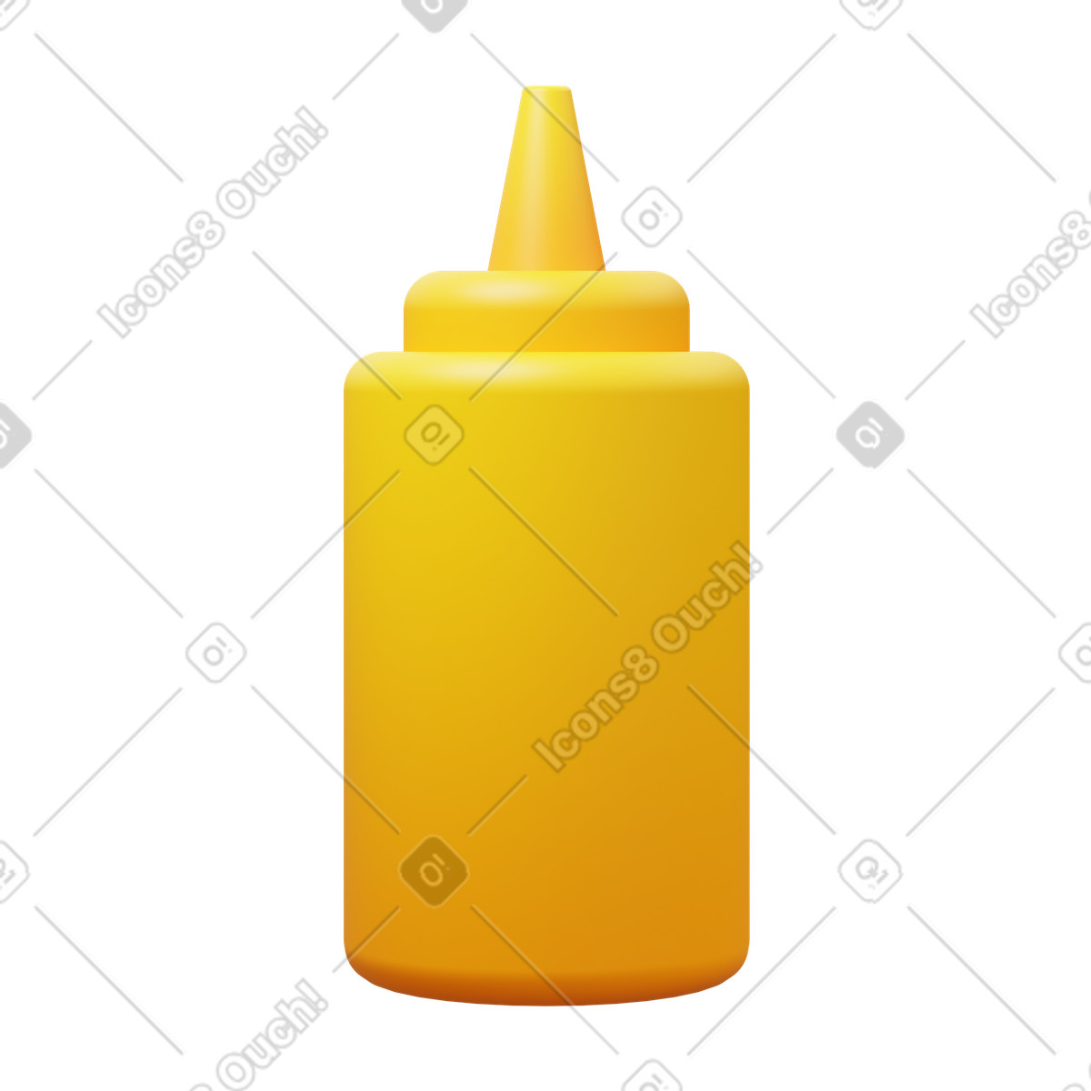下载 3D Fluency 风格的 Mustard 插画，支持 PNG、SVG 格式