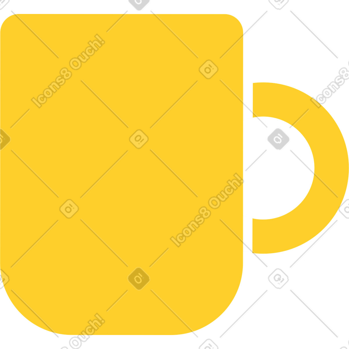 Cup illustration featuring vibrant designs in vector clipart for graphics