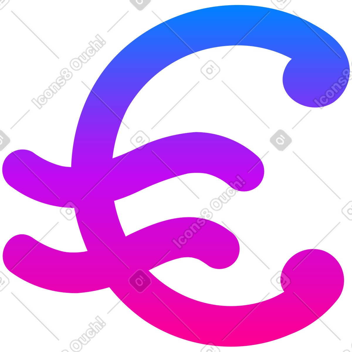 Euro illustrazione in stile Vibrant scarica in PNG, SVG