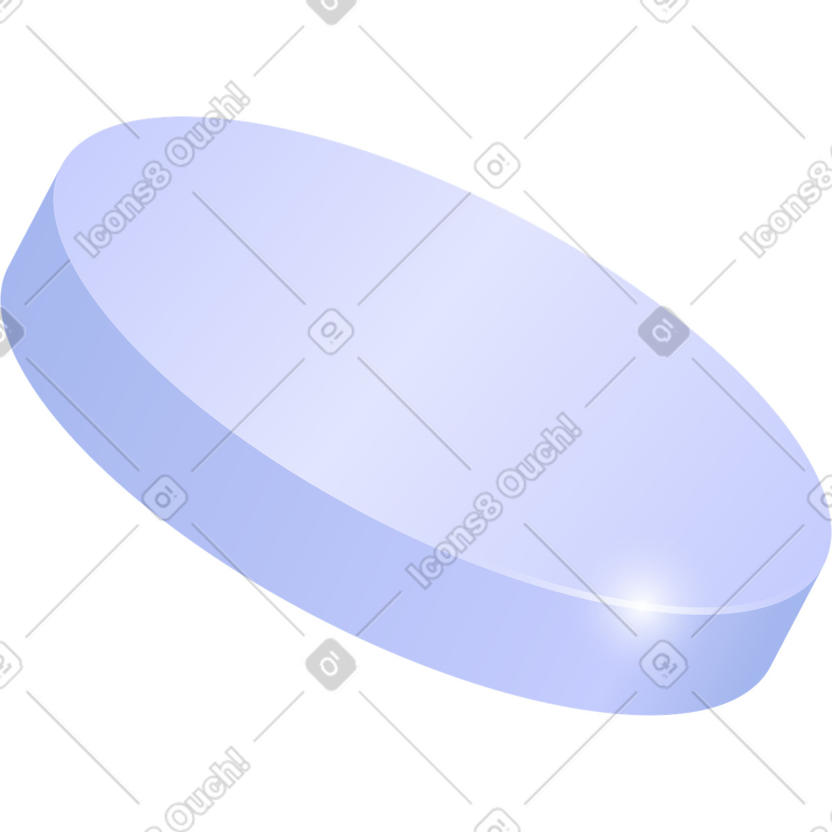 Illustration Violet coin with bling dans le style Quantum à télécharger aux formats PNG, SVG