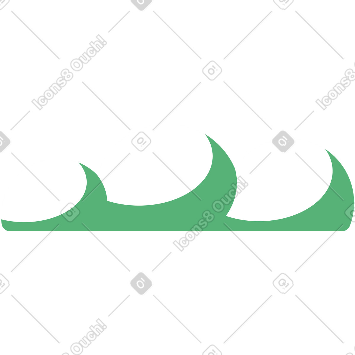 Ilustración Nube en estilo Lounge a descargar en PNG y SVG