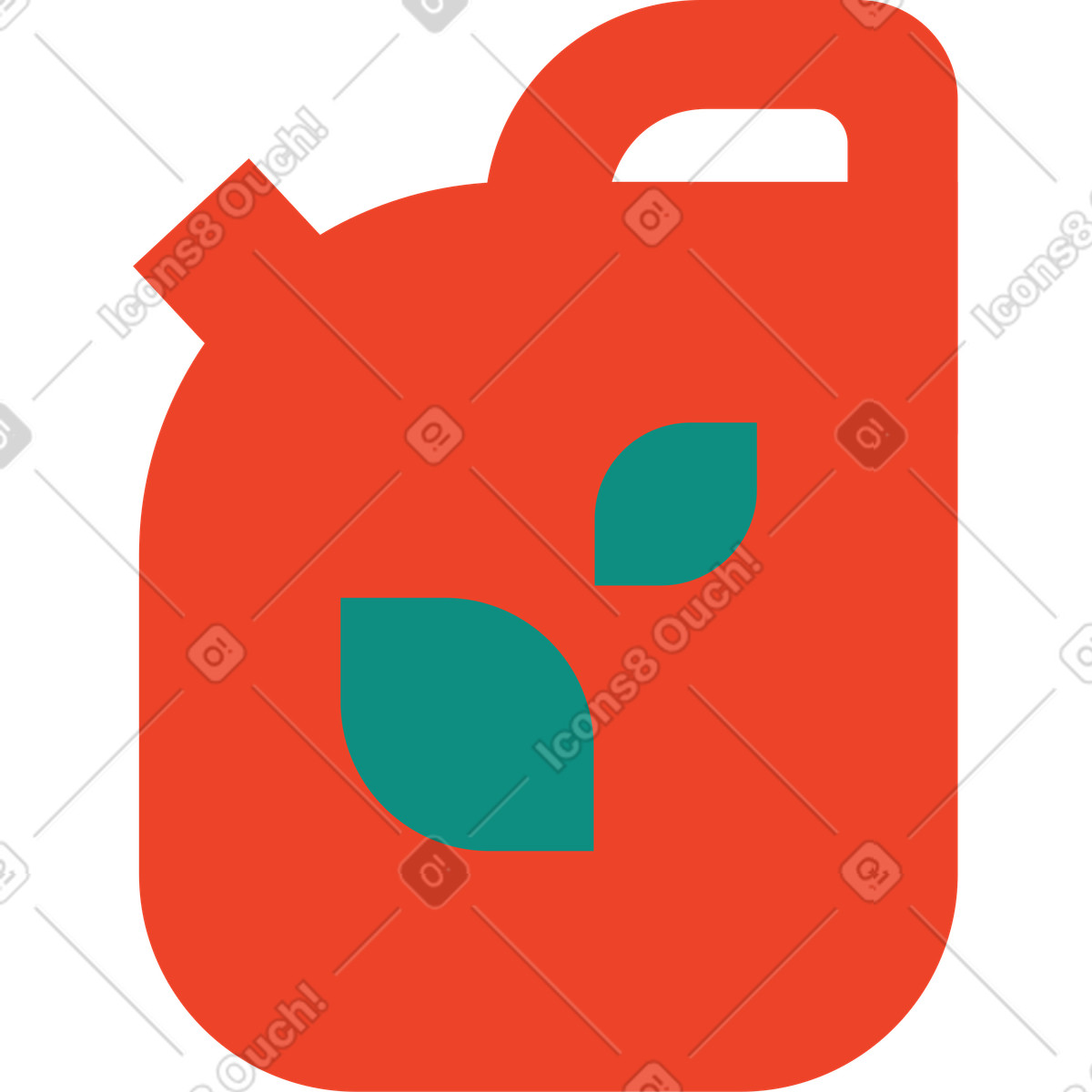 Biocarburante illustrazione in stile Polar scarica in PNG, SVG