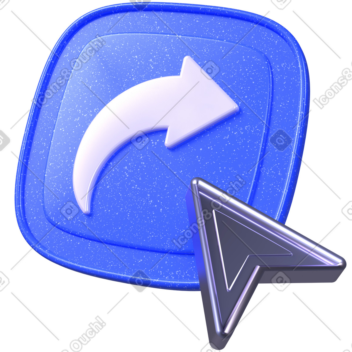 Share icon, Digital interaction, Social media engagement illustration in PNG, SVG