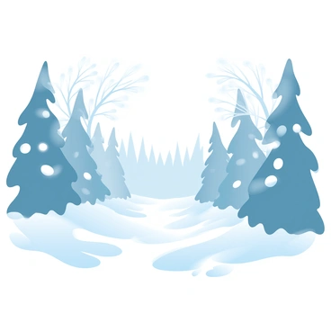 A Nordic forest is filled with tall, slender evergreen trees covered in a thick layer of white snow. The ground is completely blanketed in snow, creating an even, soft surface. Sunlight is filtering through the branches, casting gentle rays that illuminate patches of the forest floor. In the distance, snow-laden branches create a delicate frame, enhancing the tranquil atmosphere of the scene. Soft shadows are formed where the sunlight touches the snow, creating a serene contrast with the white surroundings.