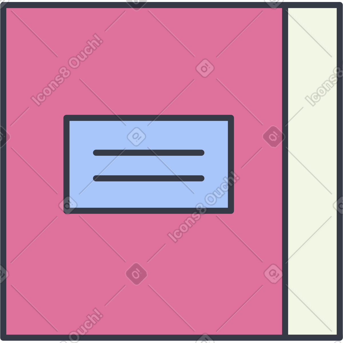 Libro illustrazione in stile Abstract scarica in PNG, SVG