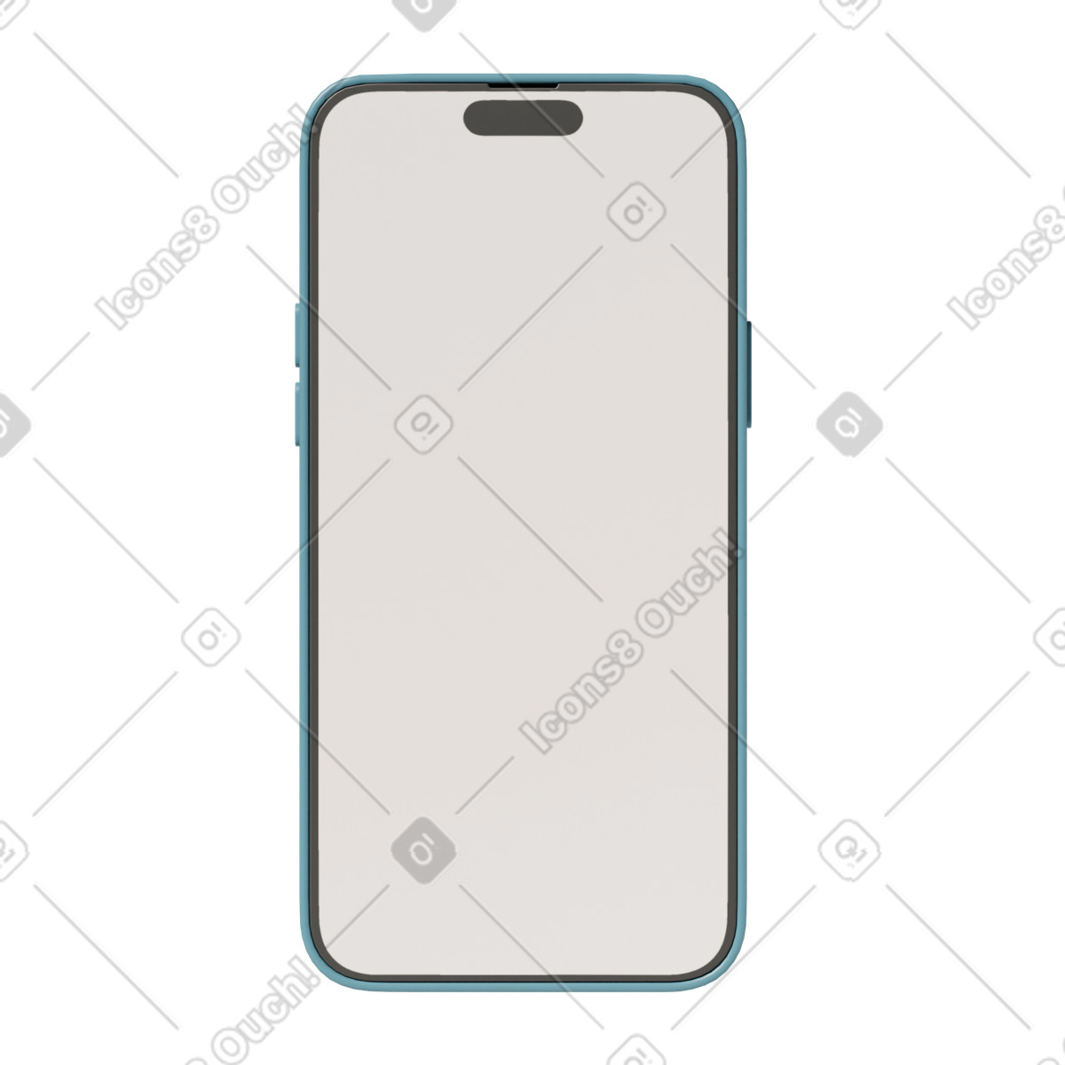 Ilustração de Phone em no estilo 3D Casual life para baixar em PNG, SVG