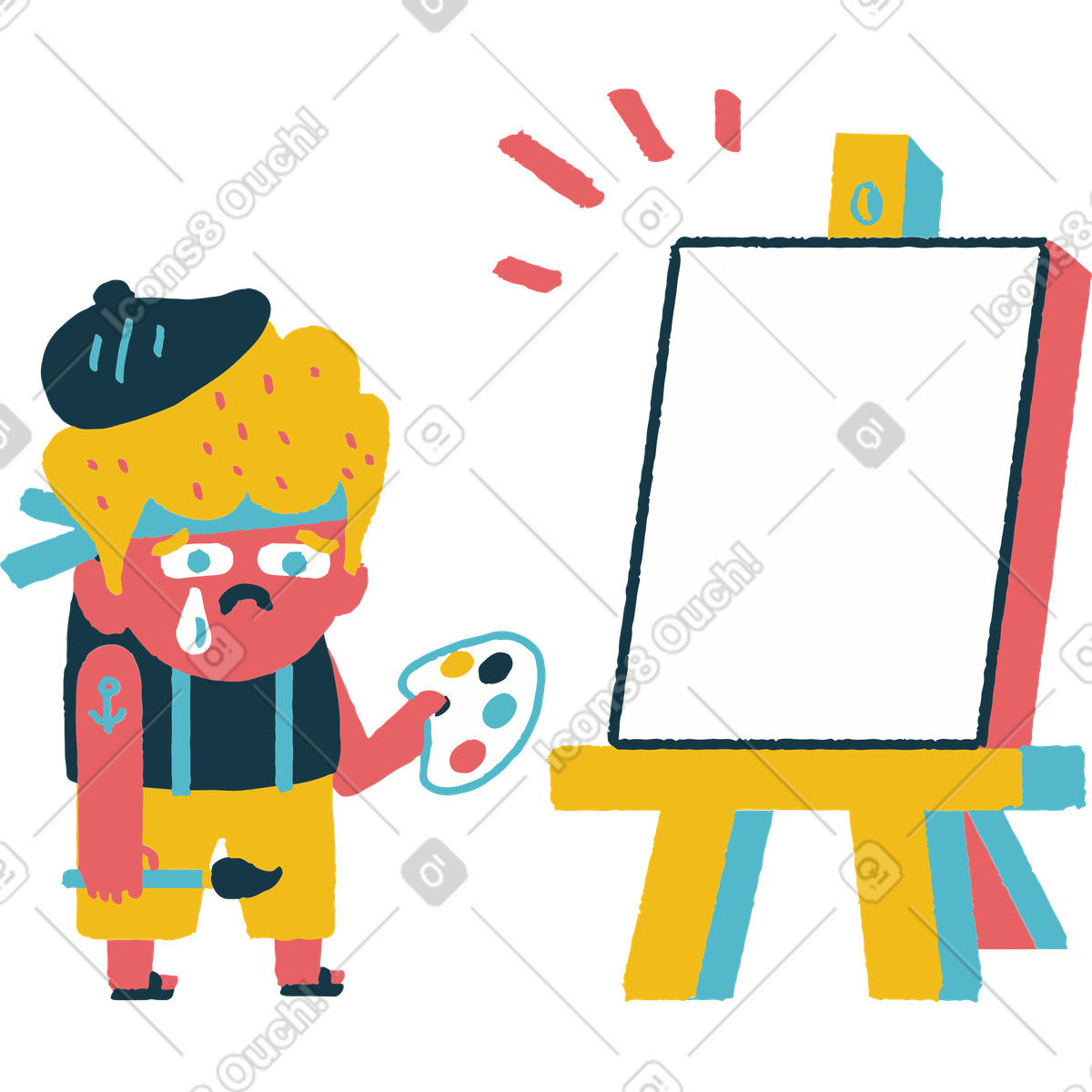 List is empty illustration in PNG, SVG