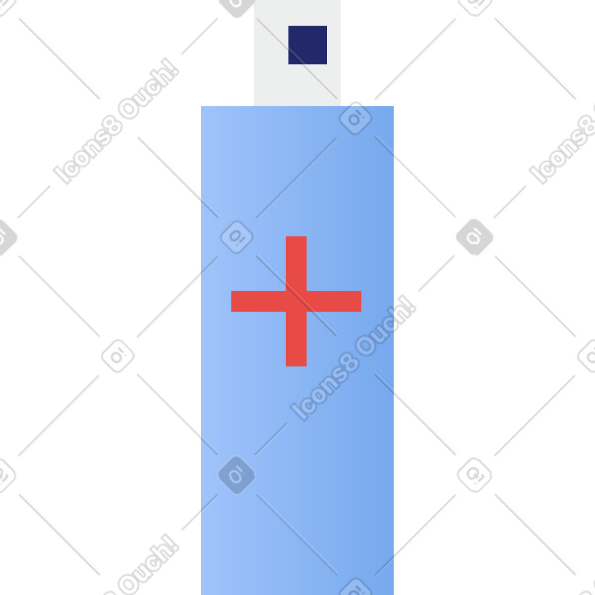 Clip スタイルの 消毒剤 のイラストをPNG、SVG形式でダウンロード