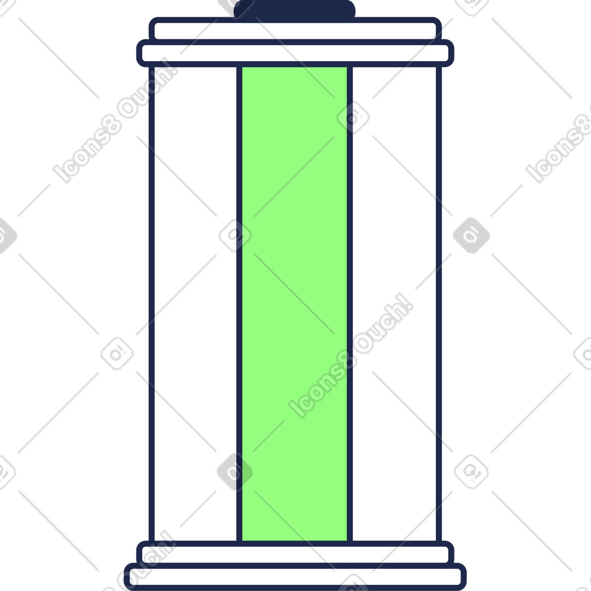 Illustration Chaire pour les représentations dans le style Outline à télécharger aux formats PNG, SVG