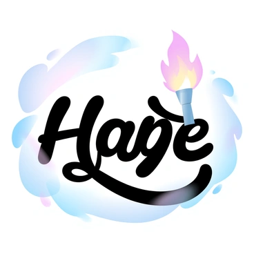 A person holding a lit torch in a dark room, symbolizing hope