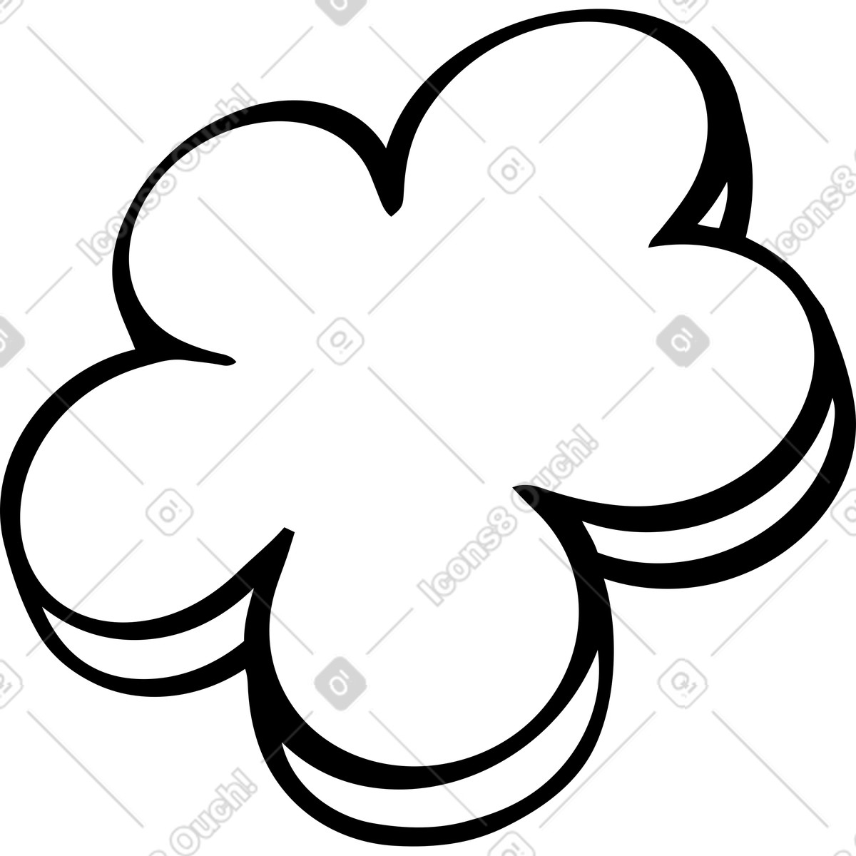 Illustration Figure de fleur dans le style Line à télécharger aux formats PNG, SVG