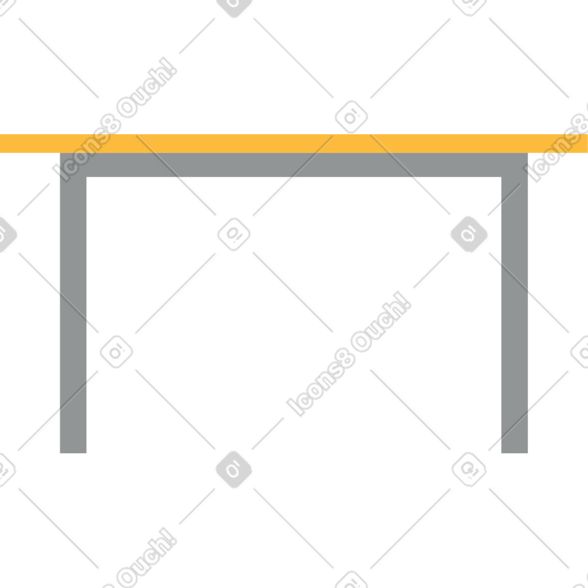 Table illustration in Burgundy style download in PNG, SVG