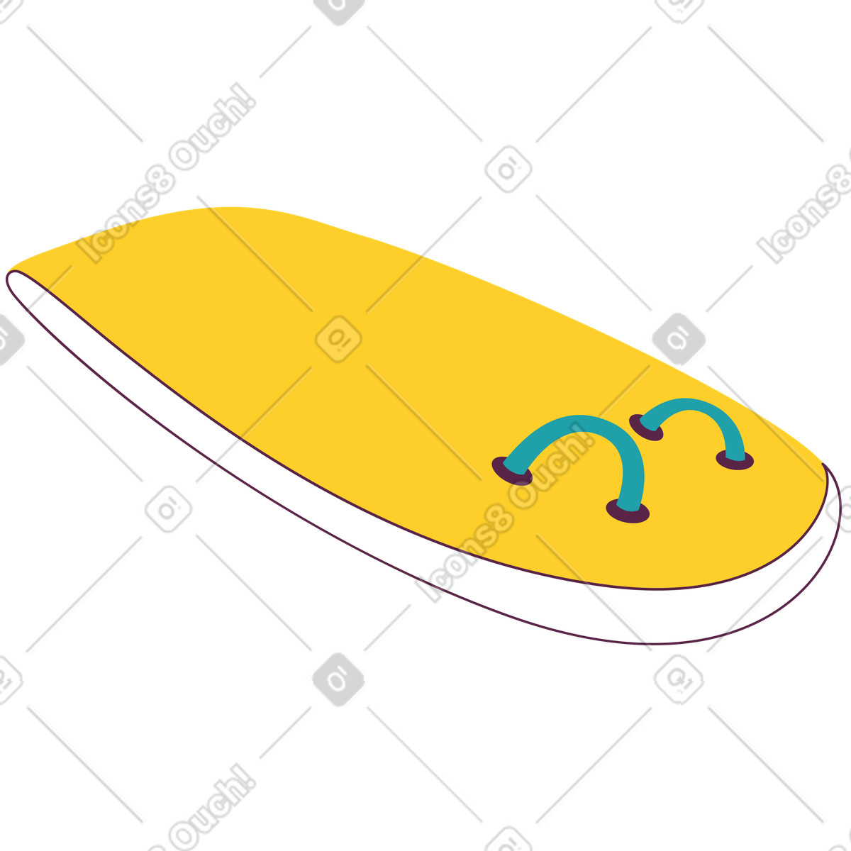 Sammy スタイルの そり のイラストをPNG、SVG形式でダウンロード