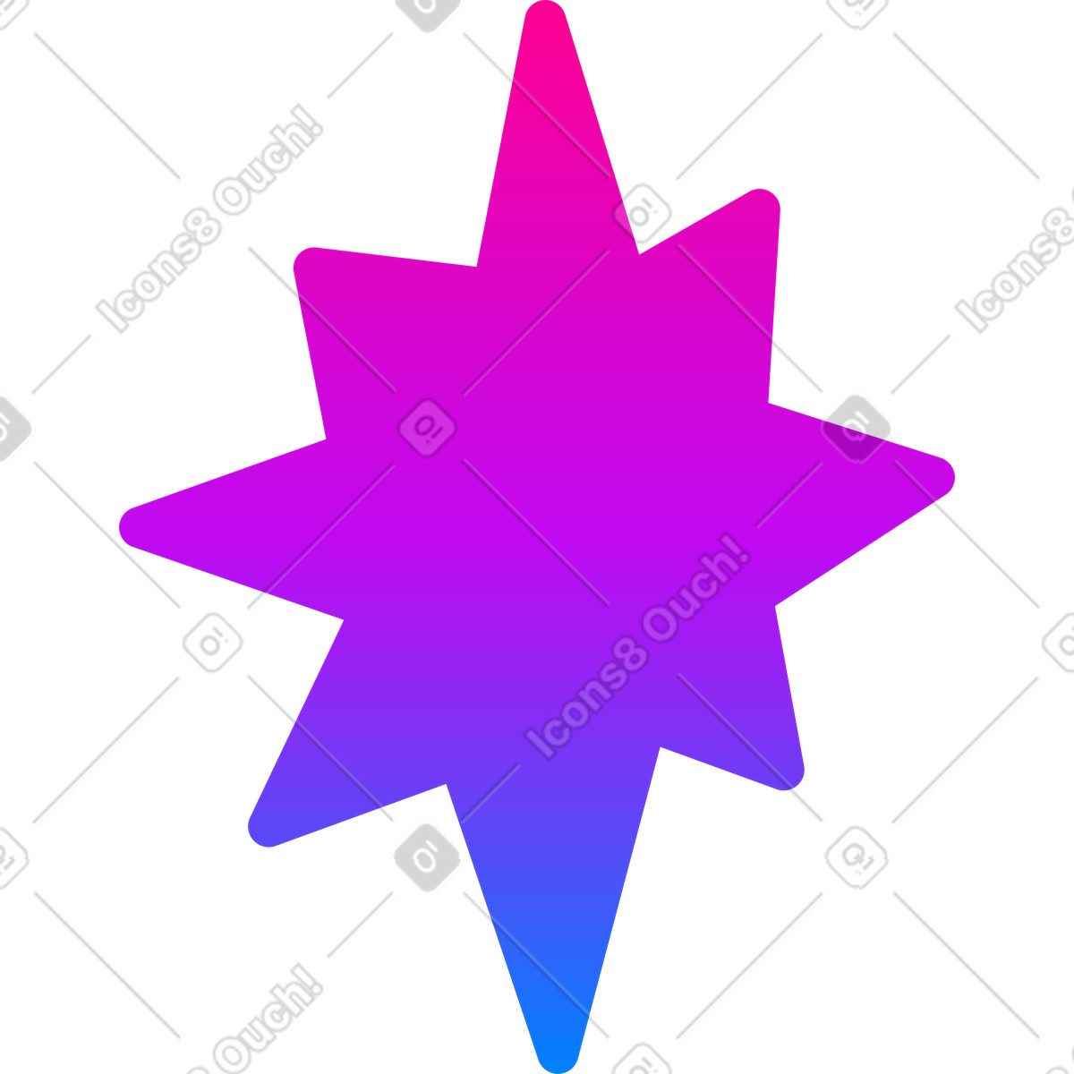 下载 Vibrant 风格的 星星闪耀 插画，支持 PNG、SVG 格式