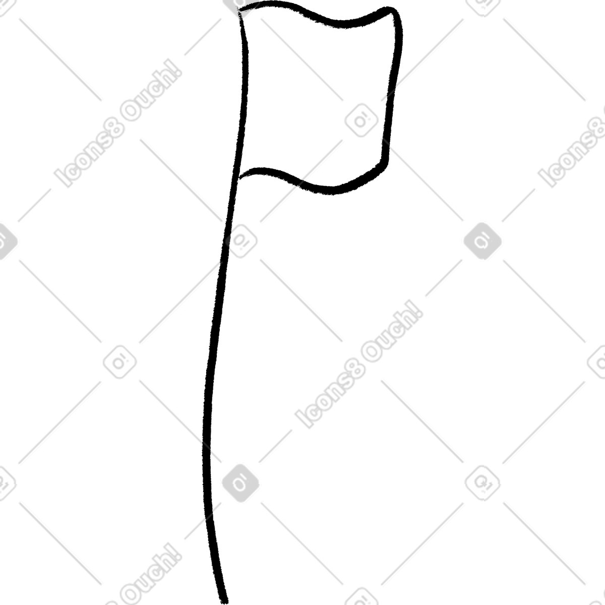 下载 Doobry 风格的 旗 插画，支持 PNG、SVG 格式
