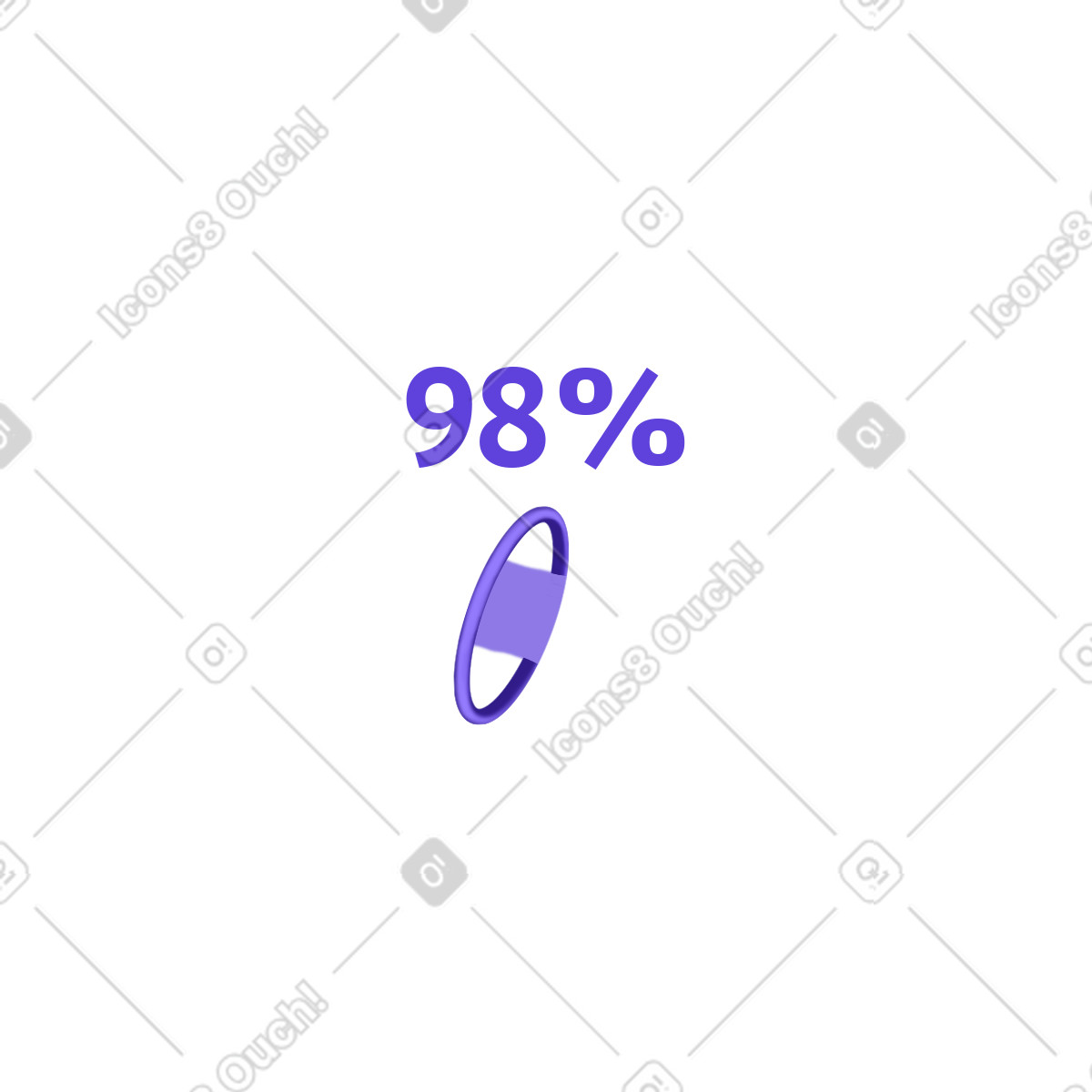 Pulse oximetry illustration showcasing vital signs in clipart PNG SVG GIF