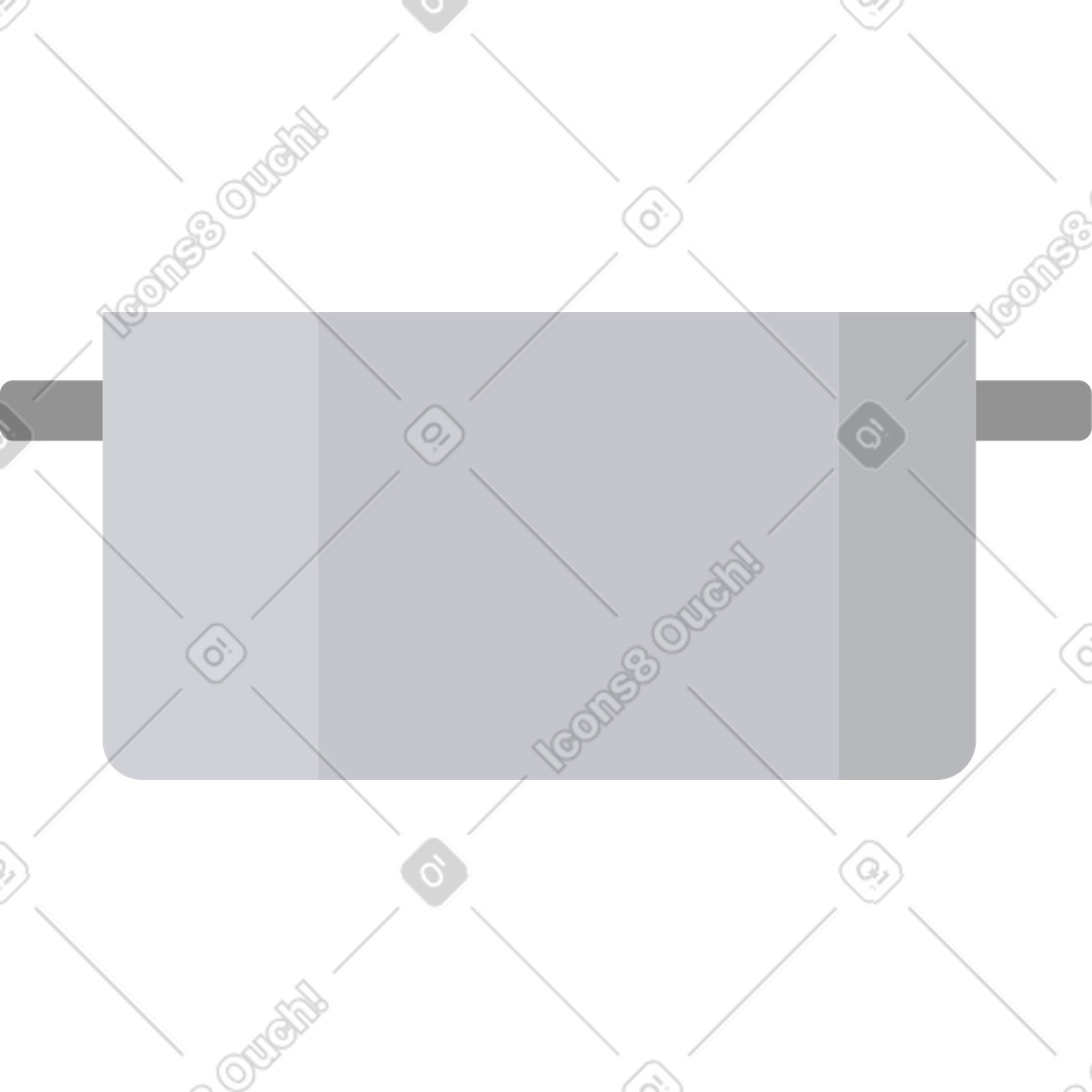 Pan illustration in Lagom style download in PNG, SVG