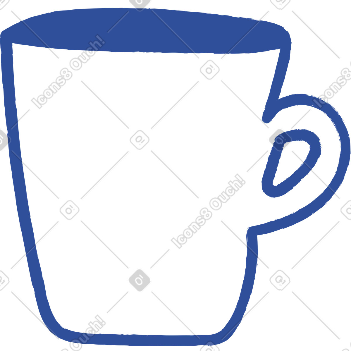 Illustration Tasse dans le style Lime à télécharger aux formats PNG, SVG