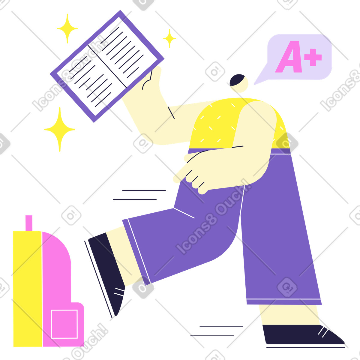 下载 Mellow 风格的 好消息 ！ 插画，支持 PNG、SVG 格式