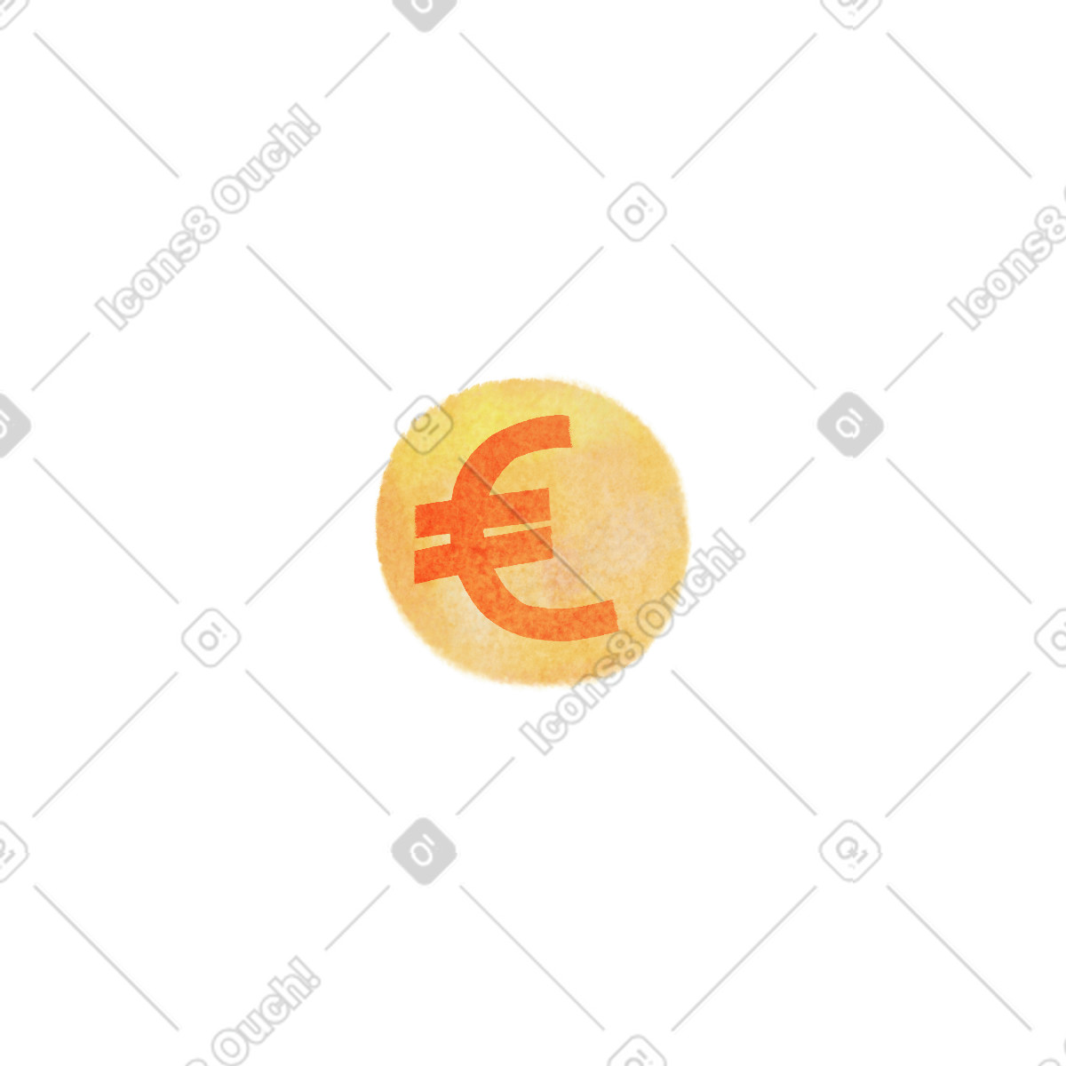 Währung-Illustration im Jungle-Stil als Download in PNG, SVG