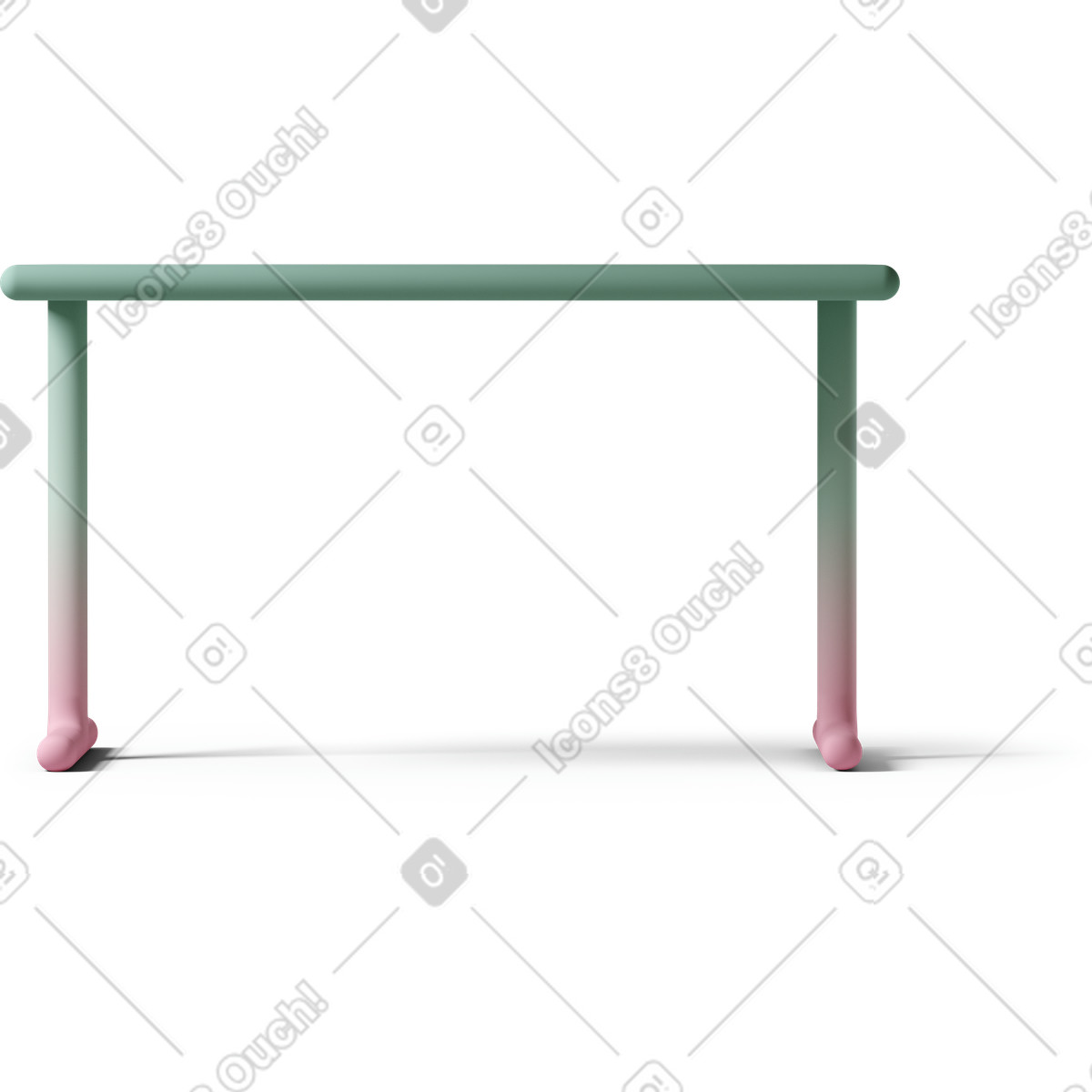 Ilustração de Gradient desk em no estilo 3D Casual life para baixar em PNG, SVG