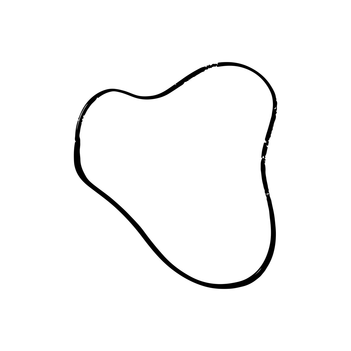 Scribbles illustration in PNG, SVG