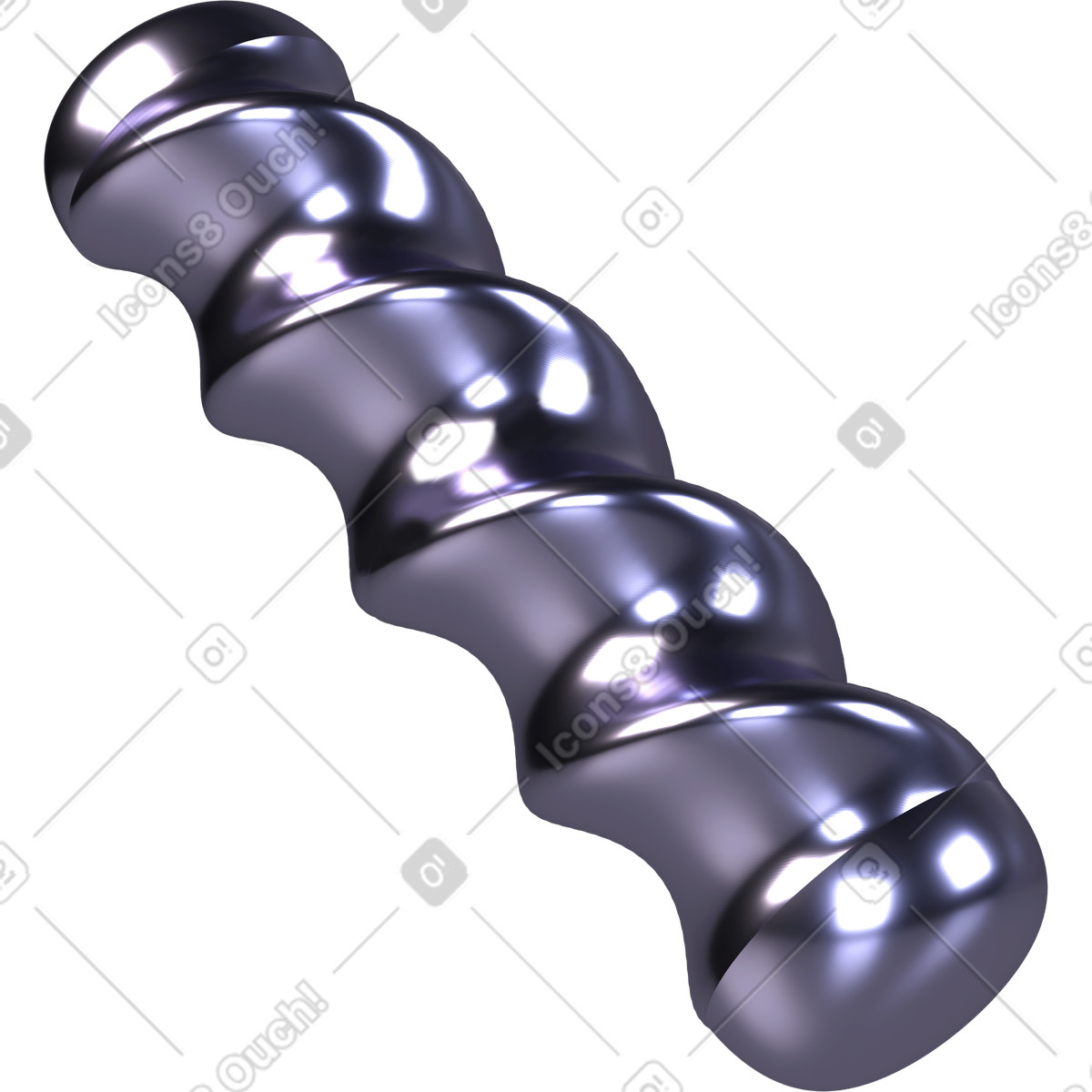 Shell illustration in 3D Boost style download in PNG, SVG