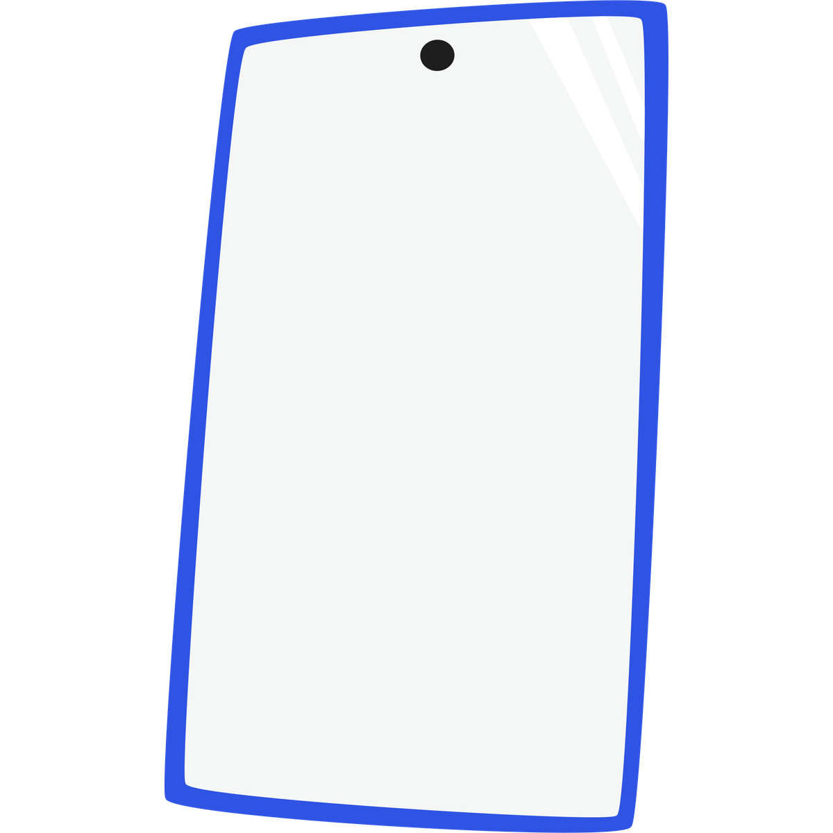 Ilustración Blue phone en estilo Bouncy a descargar en PNG y SVG