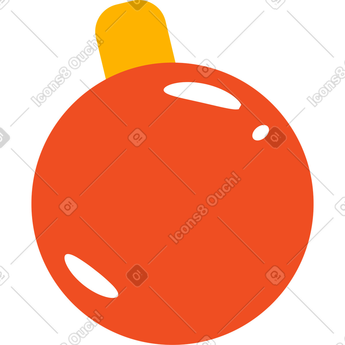 下载 Flame 风格的 圣诞球 插画，支持 PNG、SVG 格式